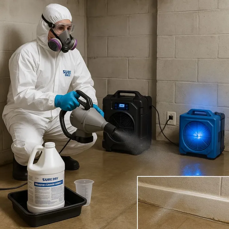 Sanitization and Odor Removal process in Lenox, MA